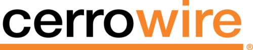A black and orange logo with the letter v.